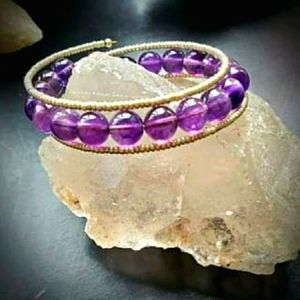 Amethyst braclet